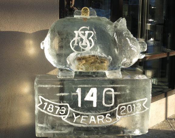 FSB-PR-Piggy Bank Ice Sculpture