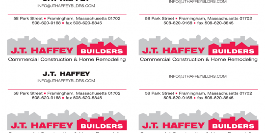 J T Haffey-Business Cards