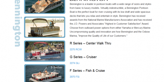 Oxbow Marina-WEB_Bennington Boats