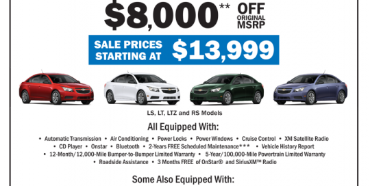 Burke Ad Cruze Sale