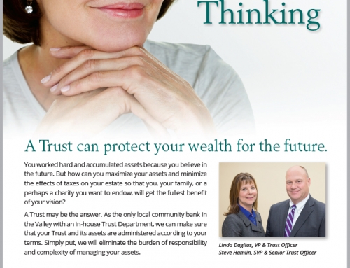 GSB Trust Fund Advertising Forward Thinking